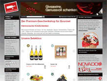 Tablet Screenshot of giveawine.ch